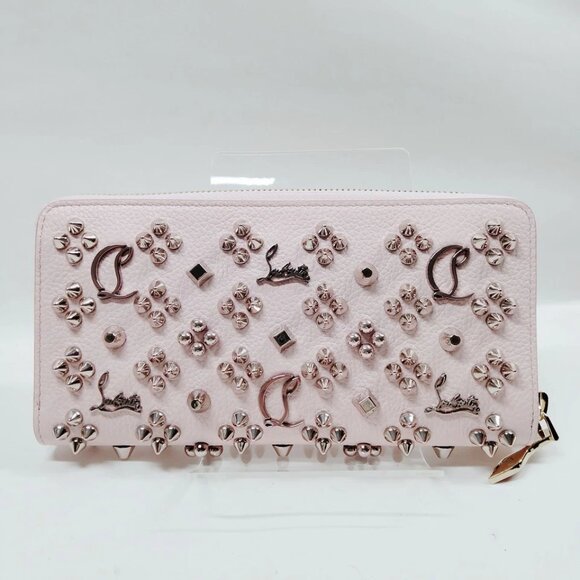 Christian Louboutin Long Wallet Pink Leather 400-081825 - Picture 2 of 9